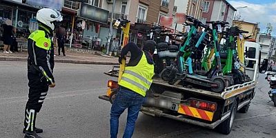 Antalya genelinde E-SCOOTER DENETİMİ yapıldı