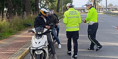 Antalya Genelinde Motosiklet Uygulaması Yapıldı