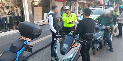 Antalya genelinde motosiklet uygulaması yapıldı