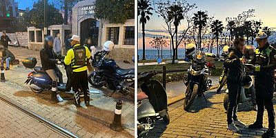 Antalya genelinde motosiklet ve motorlu bisiklet denetimi yapıldı