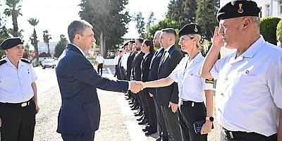 Antalya İl Jandarma Komutanlığında Rütbe Terfi Töreni Düzenlendi