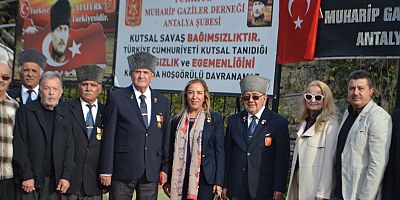 Antalya kahramanları andı