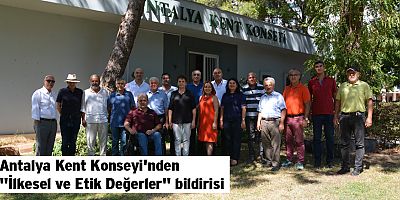 Antalya Kent Konseyi'nden 