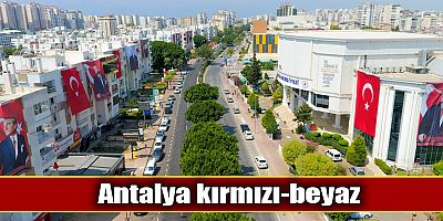 Antalya kırmızı-beyaz