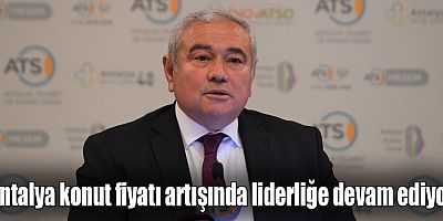 Antalya konut fiyatı artışında liderliğe devam ediyor