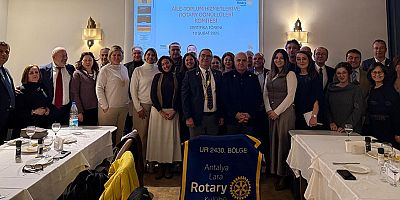 Antalya Lara Rotary Kulübü’nden Anlamlı Gece: Paul Harris Dostu Töreni ve Ödüller