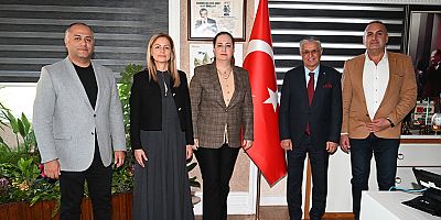 Antalya Likya Lions Kulüp’ten Başkan Topaloğlu’na ziyaret 