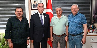 Antalya Milletvekili Çorabatır’dan Başkan Topaloğlu’na ziyaret 