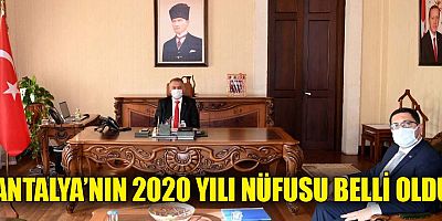 Antalya'nın 2020 yılı nüfusu belli oldu