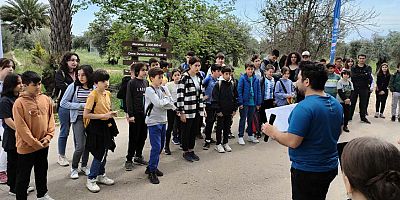 Antalya’nın hazinesi Zeytinpark'ta gençler için hazine oyunu düzenlendi