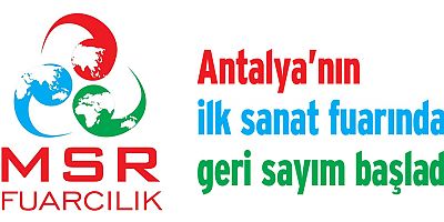 Antalya’nın ilk sanat fuarında geri sayım başladı