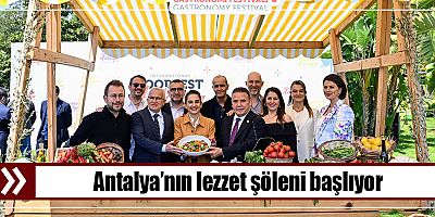 Antalya’nın lezzet şöleni başlıyor 