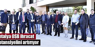 Antalya OSB'den Kosova'ya ihracat köprüsü