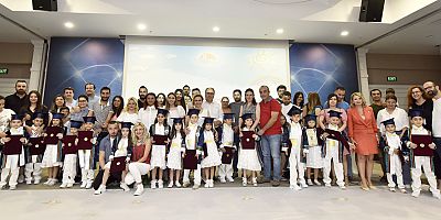 Antalya OSB Gündüz Bakımevi'nde mezuniyet sevinci
