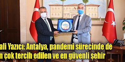 Antalya, pandemi sürecinde de en çok tercih edilen ve en güvenli şehir