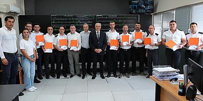 Antalya raylı sistem kontrolörleri uluslararası sertifika aldı