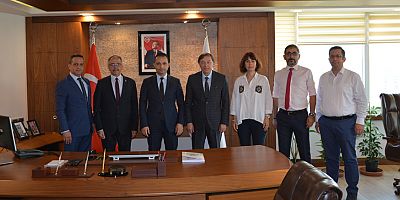 Antalya SMMM Odası'ndan Antalya Vergi Denetim Kurulu'na ziyaret