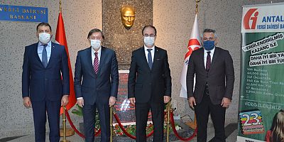 Antalya SMMMO'dan Antalya Vergi Dairesi'ne ziyaret