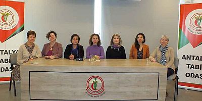 Antalya Tabip Odası Kadın Hekimlik ve Kadın Sağlığı Komisyonu'ndan 8 Mart açıklaması