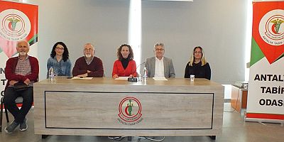 Antalya Tabip Odası'ndan 