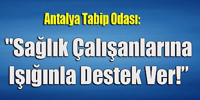 Antalya Tabip Odası: 