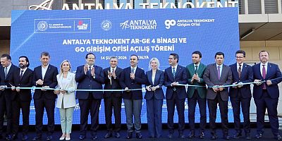 Antalya Teknokent Ar-Ge 4 Binası ve Antalya Teknokent Girişim Ofisi Açılış Töreni Gerçekleştirildi