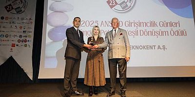 Antalya Teknokent’e Yeşil Dönüşüm Ödülü