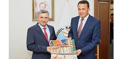 Antalya Valisi Şahin’den Kaş Belediyesine ziyaret