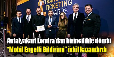 Antalyakart Londra’dan birincilikle döndü