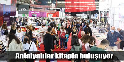 Antalyalılar kitapla buluşuyor