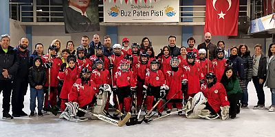 Antalyaspor Buz Hokeyi Takımı Maçlara Hazır