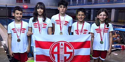 Antalyaspor'dan Alanya’da Altı Madalya