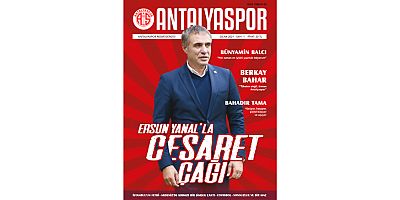 Antalyaspor Dergisi yayın hayatına başladı