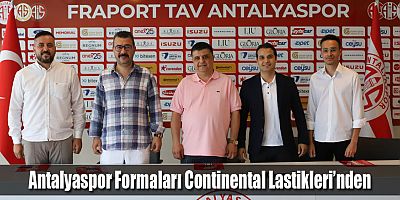 Antalyaspor Formaları Continental Lastikleri’nden