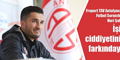 Antalyaspor Futbol Sorumlusu Nuri Şahin basın toplantısı yaptı