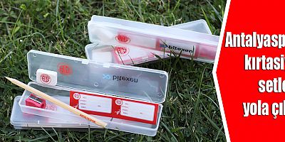 Antalyaspor kırtasiye setleri yola çıktı