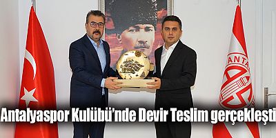 Antalyaspor Kulübü’nde Devir Teslim gerçekleşti