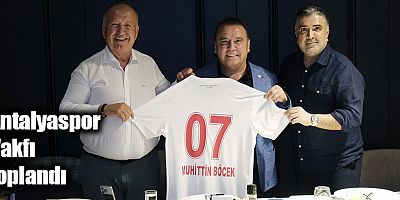 Antalyaspor Vakfı toplandı