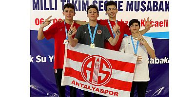 Antalyaspor Yüzme Takımı Geleneği Bozmadı