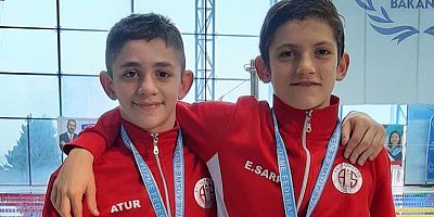 Antalyaspor Yüzücülerine “Yeşil Yıldız”