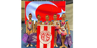 Antalyasporlu Cimnastikçilerden İstanbul’da 3 Birincilik