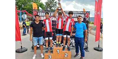 Antalyasporlu Genç Bisikletçiler Burdur’da ikinci oldu