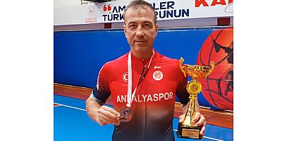 Antalyasporlu Germen Bolu’da Türkiye Şampiyonu