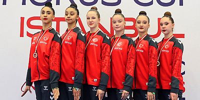 Antalyasporlu Milli Cimnastikçilerden İstanbul’da 7 Madalya