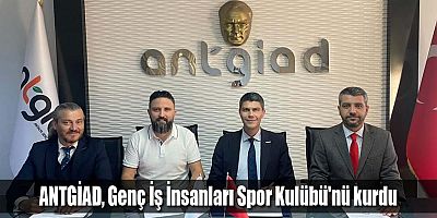 ANTGİAD, Genç İş İnsanları Spor Kulübü'nü kurdu