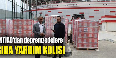 ANTİAD'dan depremzedelere gıda yardım kolisi
