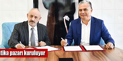 Antika pazarı kuruluyor