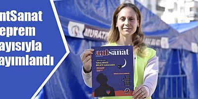 AntSanat deprem sayısıyla yayımlandı