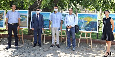 ‘Apollo'dan Athena'ya Antik Kentler ve Endemik Çiçekler’ eserleri sergilendi