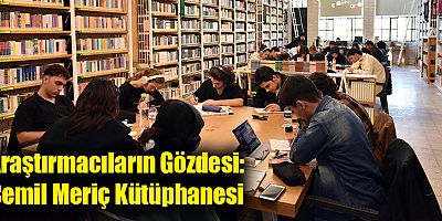 Araştırmacıların Gözdesi : Cemil Meriç Kütüphanesi